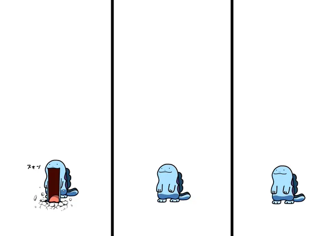 。
。
ヌォン。(おはよう) 