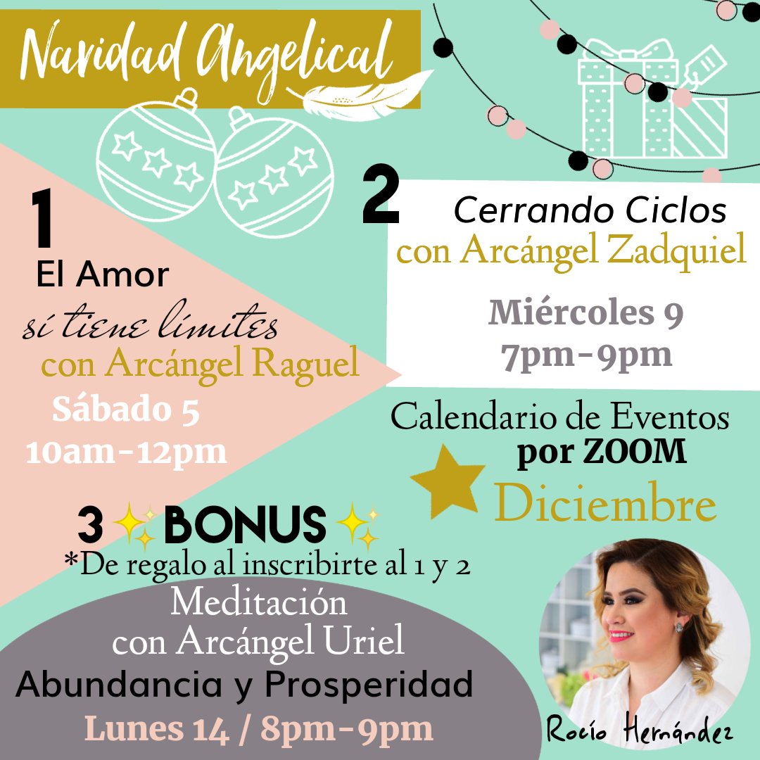 RochioHz's tweet photo. Pasemos juntos una Navidad Angelical.

*Pregunta por tu Paquete especial navideño.

#navidad #angeles #Christmas2020 #espiritualidad #arcángeles https://t.co/NqFWU3FUxp