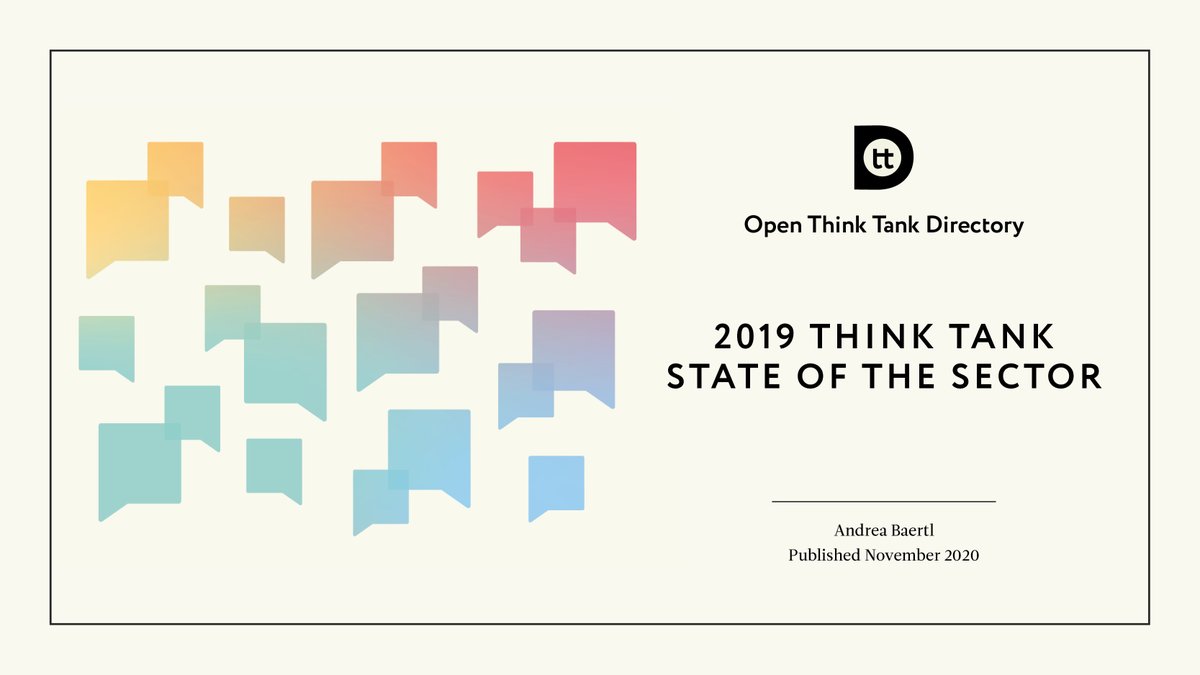 On Think Tanks tweet media