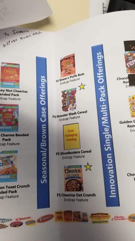 MI_Ghostbusters's tweet photo. Ghosthead Tom has revealed we're getting Ghostbusters cereal! https://t.co/zfg1LsyzDK