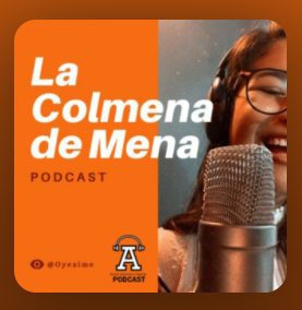 eiceuac's tweet photo. Hoy felicitamos a Mena Domínguez, alumna de 5to. semestre de #Comunicación, por el lanzamiento de su podcast #LaColmenaDeMena. Encuéntralo en Spotify, Google Podcasst, Apple Podcasts, Anchor, Breaker, Radio Public y Pocket Cast. #OrgulloComu https://t.co/3mJiT2hjQm