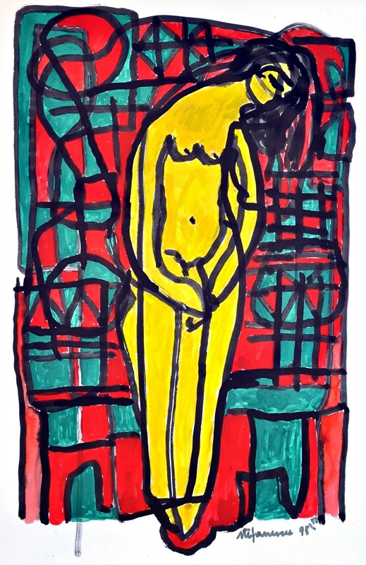 artstefanescu's tweet photo. Loneliness, 1998 #georgestefanescu #stefanescu https://t.co/DloY0uHJmn