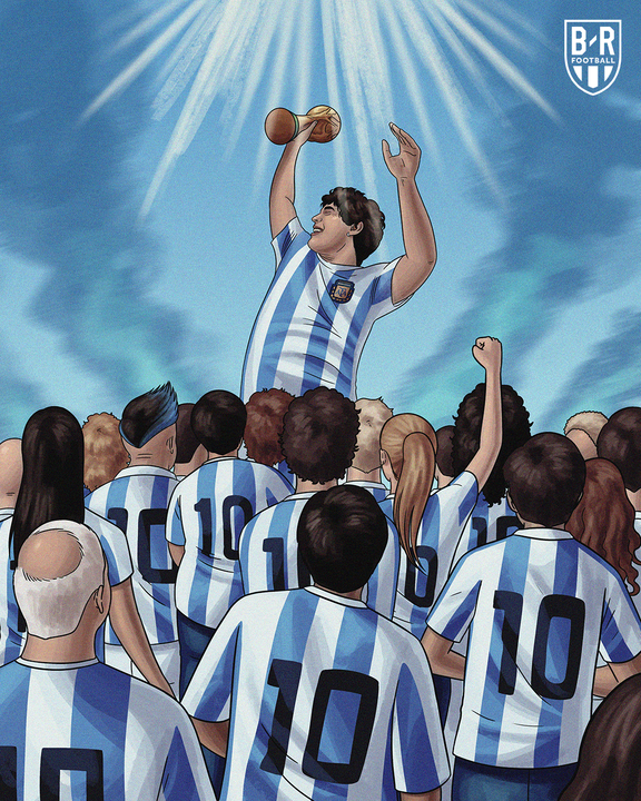 An inspiration for generations to come. Diego Maradona 🔟