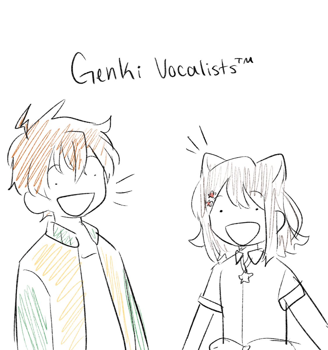 girl bandori and boy bandori 