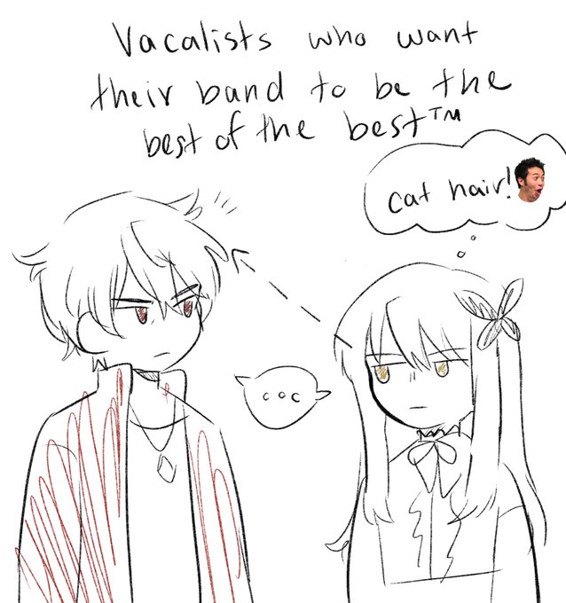 girl bandori and boy bandori 