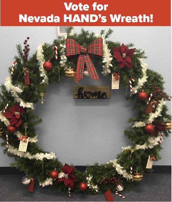 AlainaLeadbeter's tweet photo. . @samstownlv is proud to participate in #WreathsOfHope, a campaign to support local non-profits. Each organization decorated a beautiful holiday wreath. Vote for @NevadaHANDLV 's wreath today! https://t.co/WfHpvjNdBl
#BoydStyle #NevadaHAND #MoreThanAHome https://t.co/LByuxGOZC9