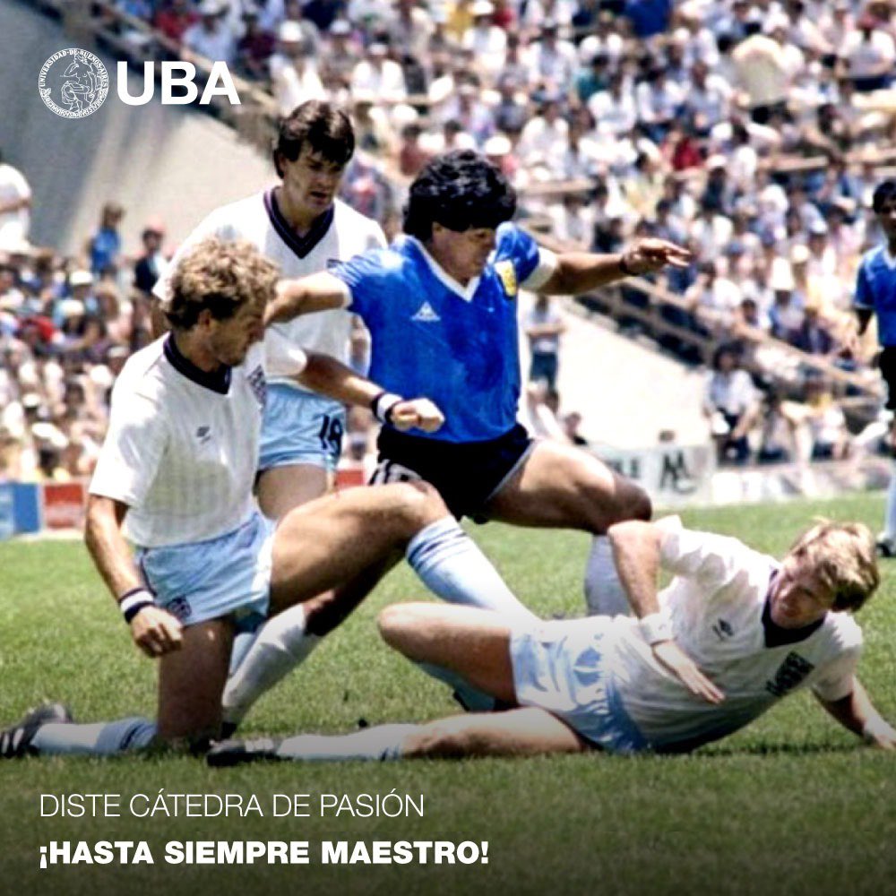 La Universidad de Buenos Aires despide al hombre que en el deporte logró lo imposible, desafiando todas las leyes de la física.