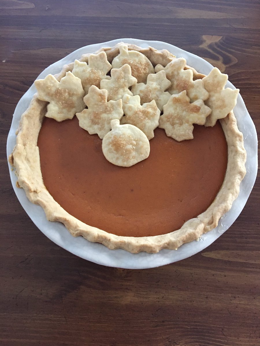 RnGilliland's tweet photo. Best part about a small Thanksgiving with just my household: MORE PIE!!! #homemadepie #tinythanksgiving https://t.co/37NXDOnwDI