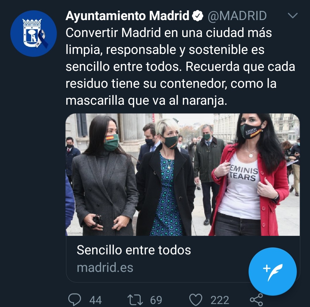 Que buena la campaña del Ayuntamiento de Madrid por el #25NContraLasViolenciasMachistas