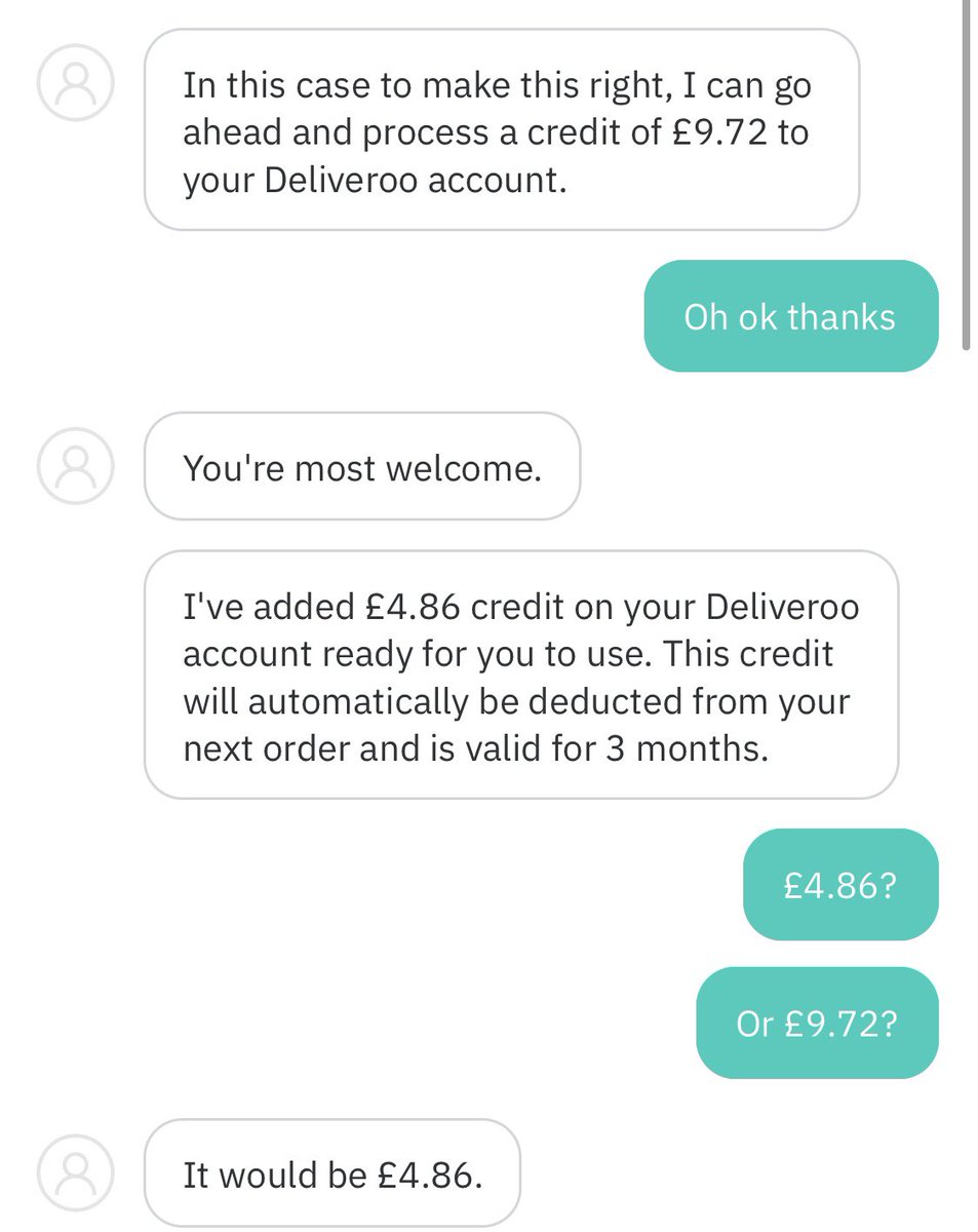 miss__sp__'s tweet photo. @Deliveroo @DeliverooHelp - please make this make sense??? 🤣🤣🤣🤣🤣 #deliveroo #lockdownlife https://t.co/cUHJQe84GL