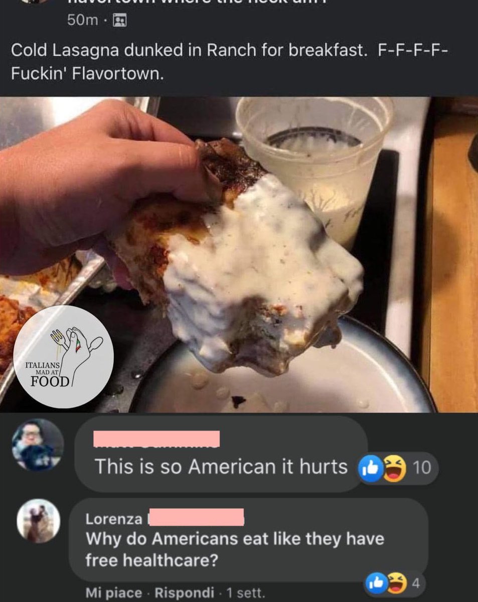 italians mad at food tweet media