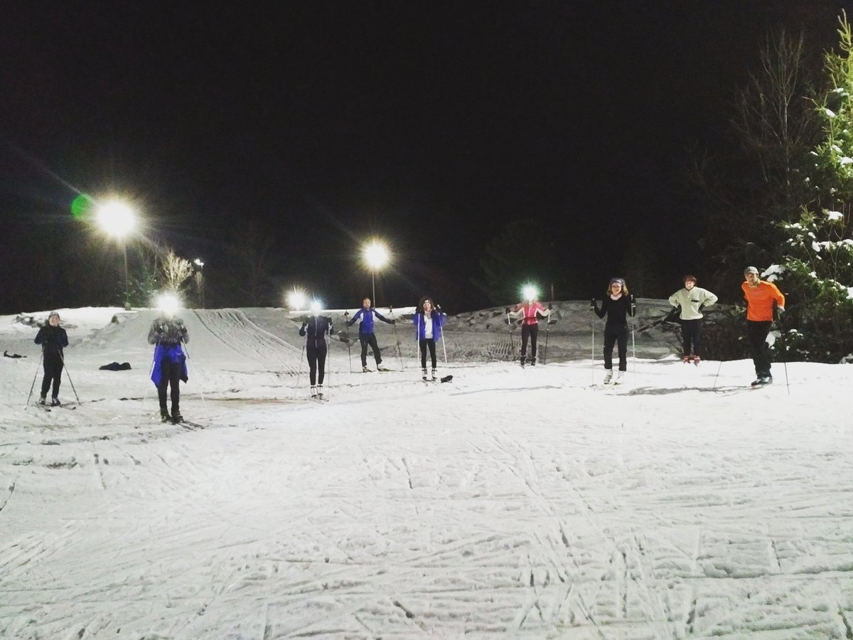 2066Harris's tweet photo. Thanks to all the @KawarthaNordic volunteers and staff that put time and effort in to getting our club ready for the season. There were many smiles from the team at our first on-snow practice. https://t.co/8Bvbv4Cqno