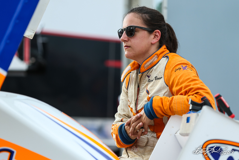 SprintCarUnl's tweet photo. Posted Breaking News on https://t.co/7oL9vsrBfM: Free VIDEO: @nbower75 discusses her retirement from Sprint Car racing. https://t.co/f3PbjKqGzJ https://t.co/71LCfZS9Qv