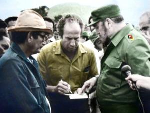 InesMChapman's tweet photo. Gracias a las ideas previsoras de #FidelCastro, en #Cuba se dispone de una capacidad de almacenaje de agua superficial de más de 9  mil millones de metros cúbicos en 242 embalses y se han creado sistemas de acueducto con mas de 22 mil  kilómetros de redes. #FidelPorSiempre https://t.co/PTgR5aOekY