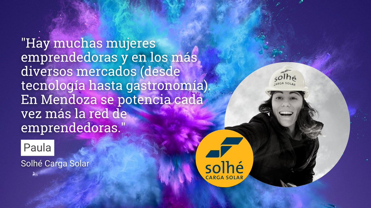 DrimcomArg's tweet photo. Ingresando en este enlace 👉 https://t.co/dS9qDxQc3j podés encontrar la entrevista completa que le hicimos a Pau de Solhé y conocer un poco más sobre esta propuesta que brinda soluciones a través de #energíasolar (térmica y fotovoltaica)🌞
#emprendedorasargentinas #tripleimpacto https://t.co/qoD31NwZQ8