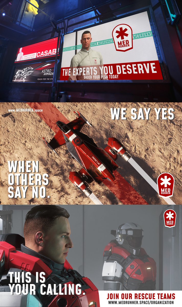 RisingstarNet's tweet photo. Pleased to announce the acceptance of @MedRunnerSC into the Risingstar Mutual Aid Network!

"INVEST IN YOUR MEDICAL SECURITY"

#StarCitizen
#CitizenStar

https://t.co/OT9J6LV1u3 https://t.co/PzlPSHAAZO