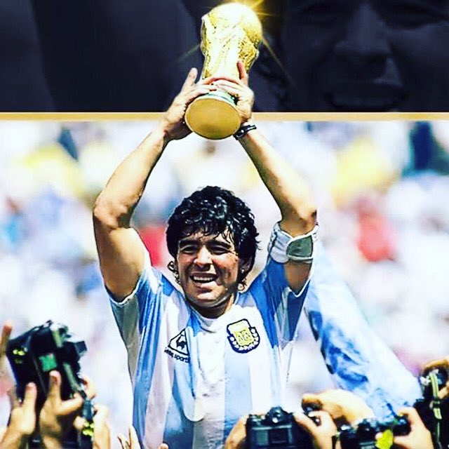 Sos eterno Diego!!! Nunca alcanzaremos a agradecerte TODO lo q hiciste x los q amamos el fútbol!!! Hasta siempre...