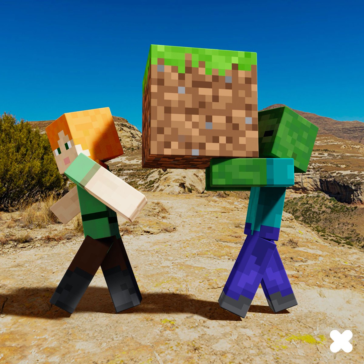 supertentimes's tweet photo. Not in Minecraft Anymore… #3d #3dart #3dartist #art #b3d #blender #blender3d #cgi #digitalart #render #blendercompositing #compositing #minecraft #minecraftart #minecrafter #mojang #videogames https://t.co/WTUNamy1zN