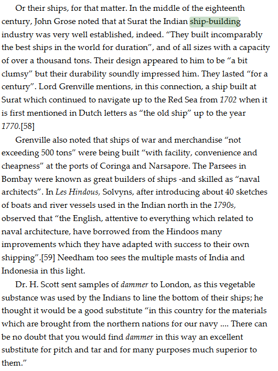 Source:"Decolonizing History: Technology and Culture in India, China and the West 1492 to the Present Day"by Claude Alvares  https://www.amazon.com/Decolonizing-History-Technology-Culture-Present/dp/09452574067/7