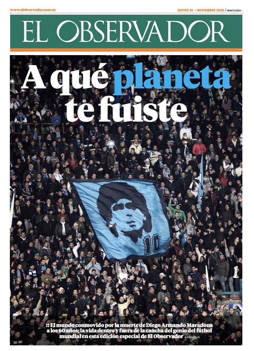 guillepuente's tweet photo. Tremendas tapas mundiales. Sólo por Maradona. Uff https://t.co/qXUkj0h2KH