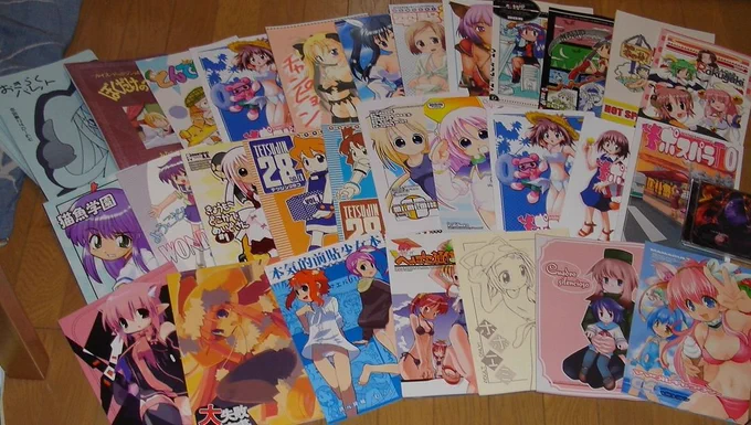ふと、C66(2004年夏)、C69(2005年の冬)、C70(2006年夏)、C71(2006年冬)の戦果画像が出てきたので容赦なく貼っちゃう('・ω・`) 