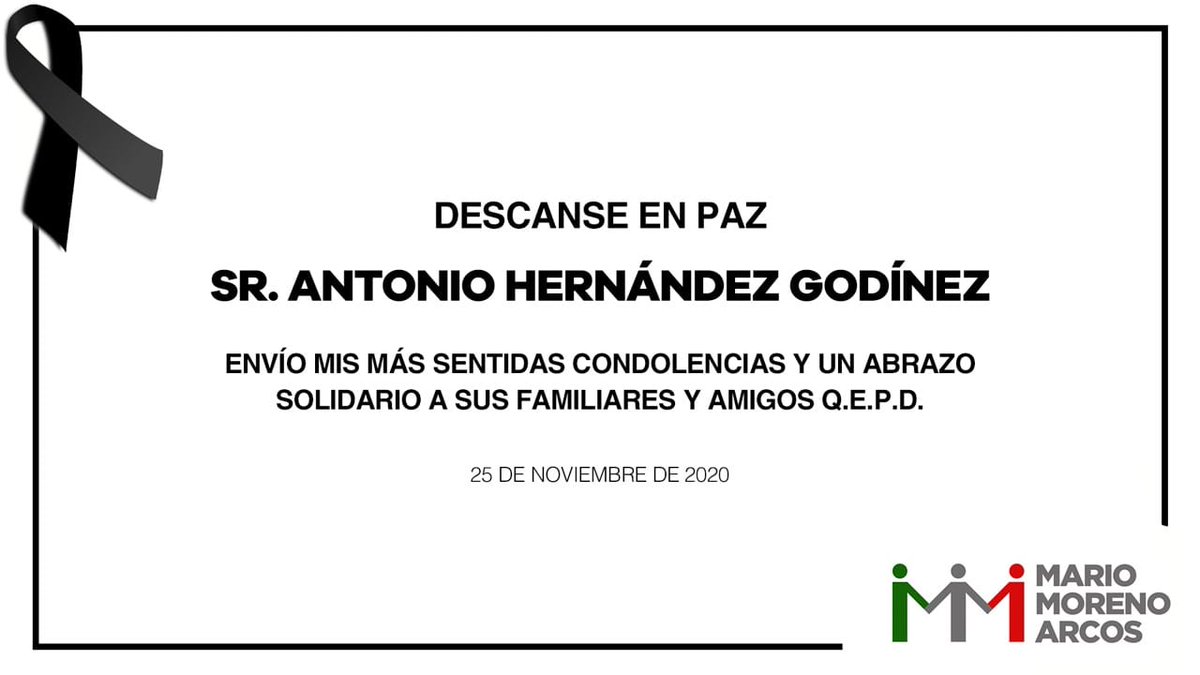 Tristes noticias para #Guerrero y #Chilapa nos unimos a su pena y elevamos nuestras oraciones por él y su familia. https://t.co/N9QyH68Qqt