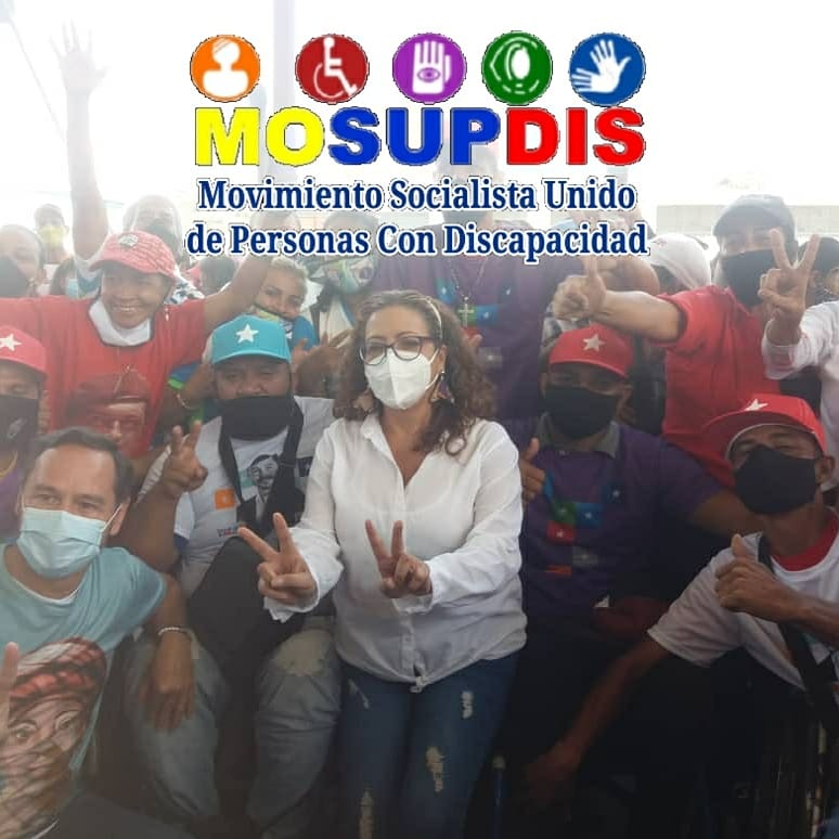 MOSUPDIS1's tweet photo. Somos millones Una sola Voz, gran actividad desde el estado Carabobo con nuestros candidatos y la camarada @taniapsuv juramentando los y las testigos electorales. @NicolasMaduro @Jesusantanderl @jhonortiz2009 @PartidoPSUV https://t.co/gqIjQCh5Rp