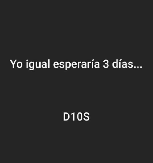 Ciberingenio popular
#MaradonaEterno