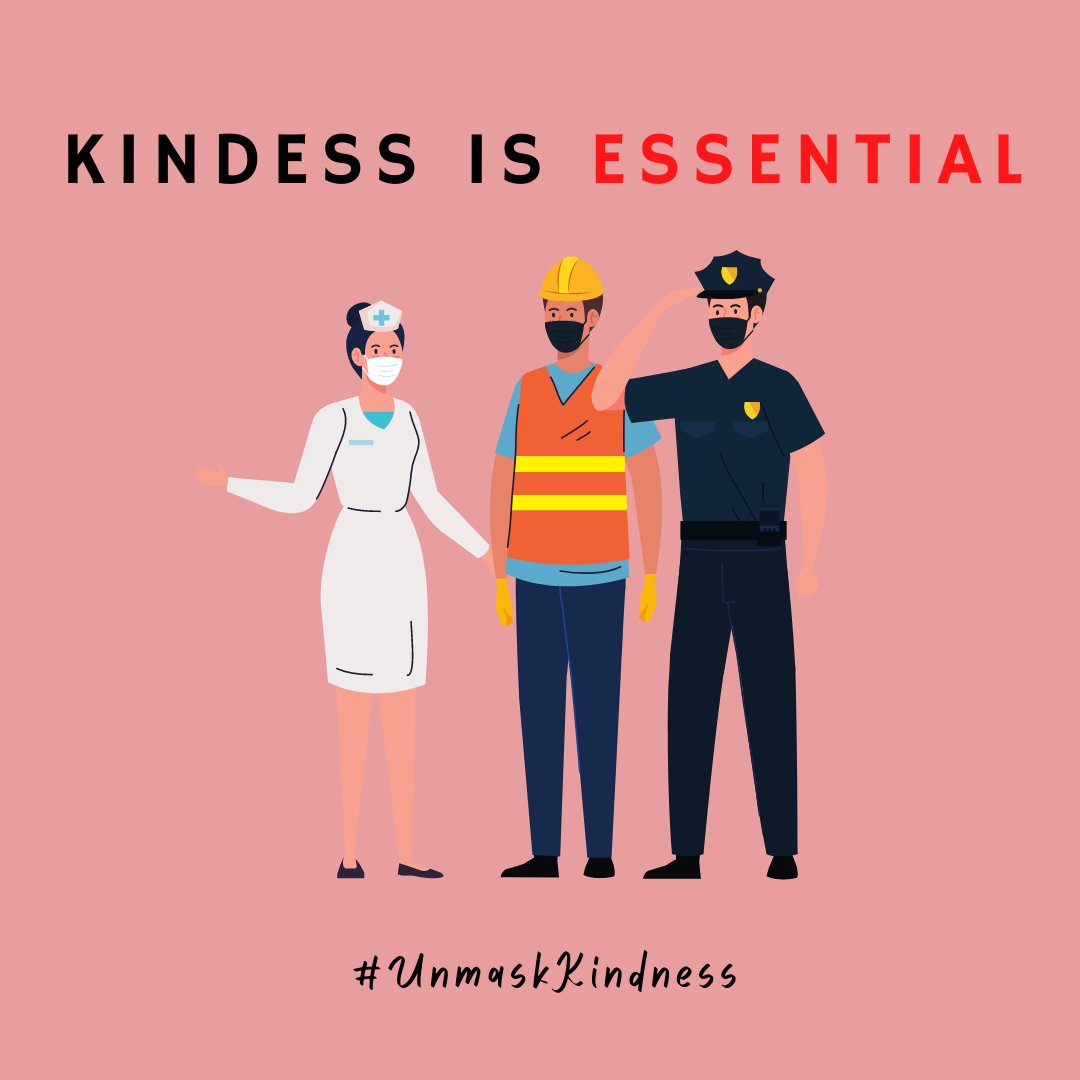 UnmaskKindness's tweet photo. Let's take a moment to appreciate and be kind to our essential workers! Tag an essential worker you are thankful for!  #UnmaskKindness #Sacramento https://t.co/qKgIXfhVy9