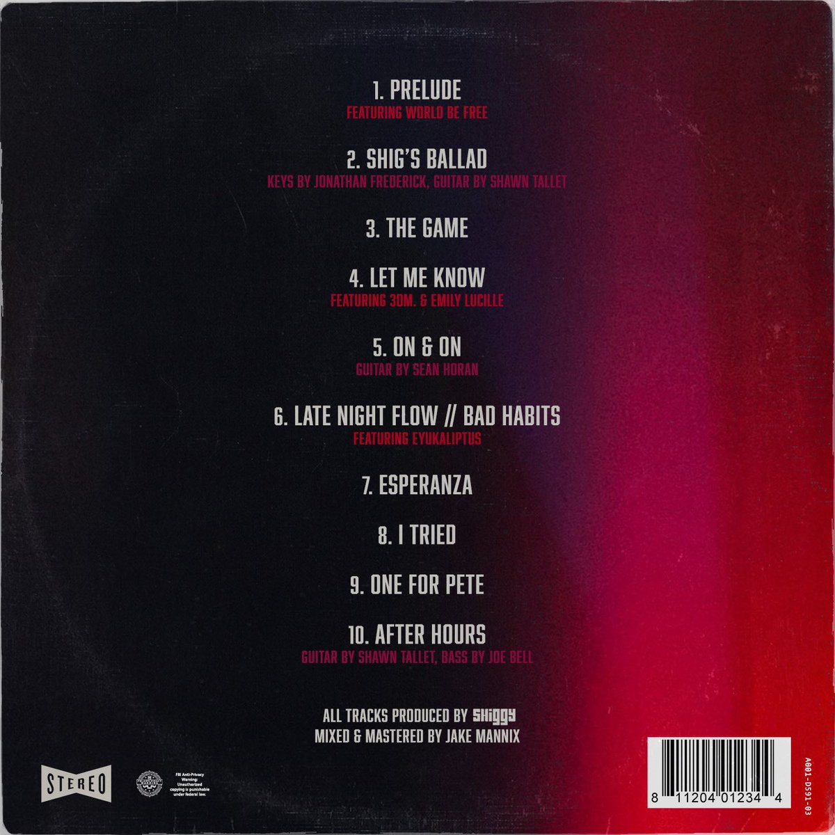 Beat Tape OUT NOW 💿
meant for after hours.. #LateNightFlow
SmartURL.it/LateNightFlow