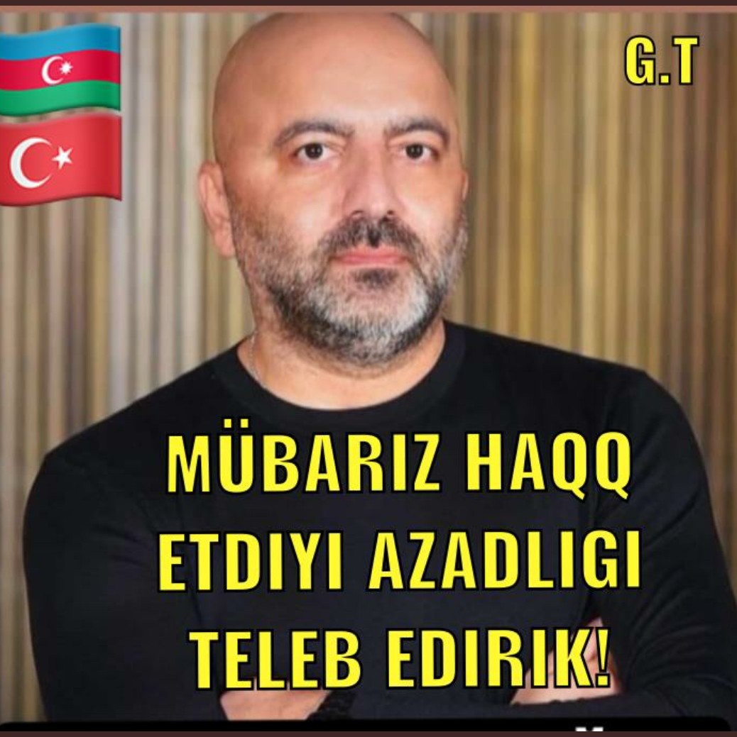 Kadirov49126707's tweet photo. Haqsız yerə həbs olunan Mübariz Mənsimov için özgürlük taleb ediyoruz!
#Free Mübariz Mənsimov
#Mübariz Mənsimov için Adalet
#Mubarize Azadlıq
@ https://t.co/jsu3ocQ1UQ