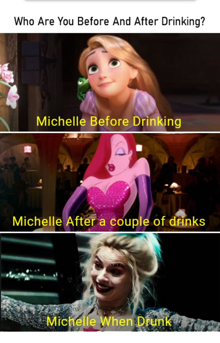 //Or me asking my bf where my Harley Quinn top and finally finding it! True story!