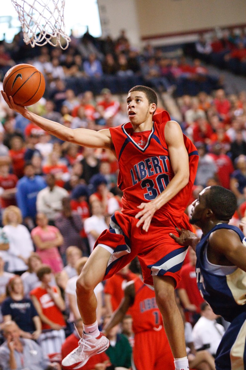 LibertyMBB's tweet photo. .@MicaiahAbii has 19 points.

That is the most by a Liberty freshman since Seth Curry (23 points) in 2008.

You may have heard of him... https://t.co/KWMsdENHjB
