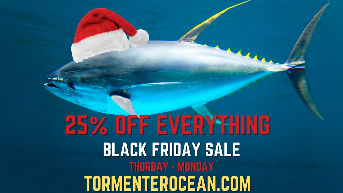 OceanTormenter's tweet photo. STARTING TOMORROW, SAVE 25% SITE WIDE AT https://t.co/IminbFBBnU

ALL WOMEN'S GEAR, MEN'S GEAR AND TACKLE WILL BE UP FOR GRABS WHILE SUPPLIES LAST. https://t.co/J9JQffEQKz
