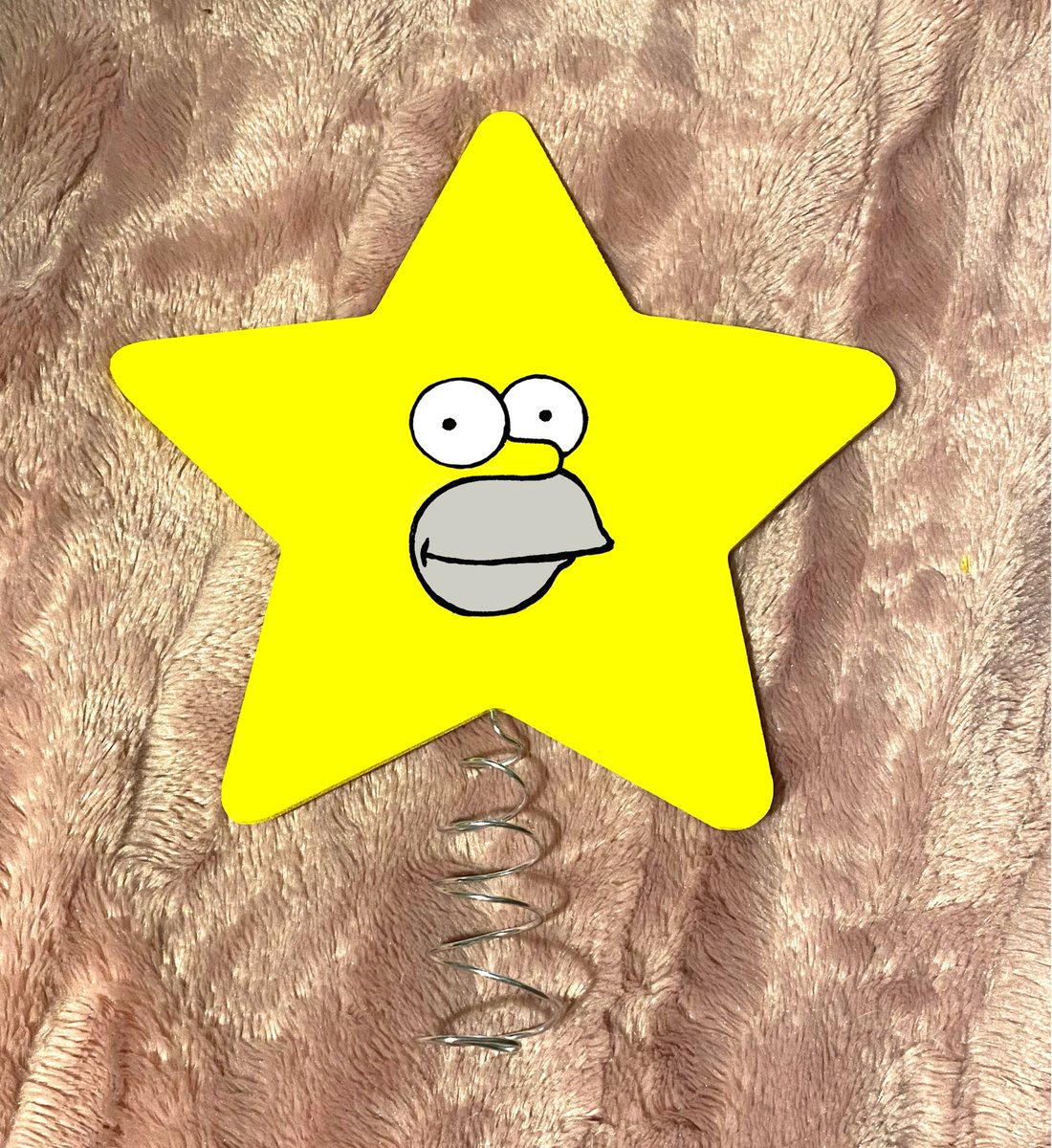 ctrl_alt_dnl's tweet photo. Filling a round of these #Simpsons tree toppers this weekend- let me know if I should add one for you!  https://t.co/k1TtAKf7vT https://t.co/zOBoBQkZxV