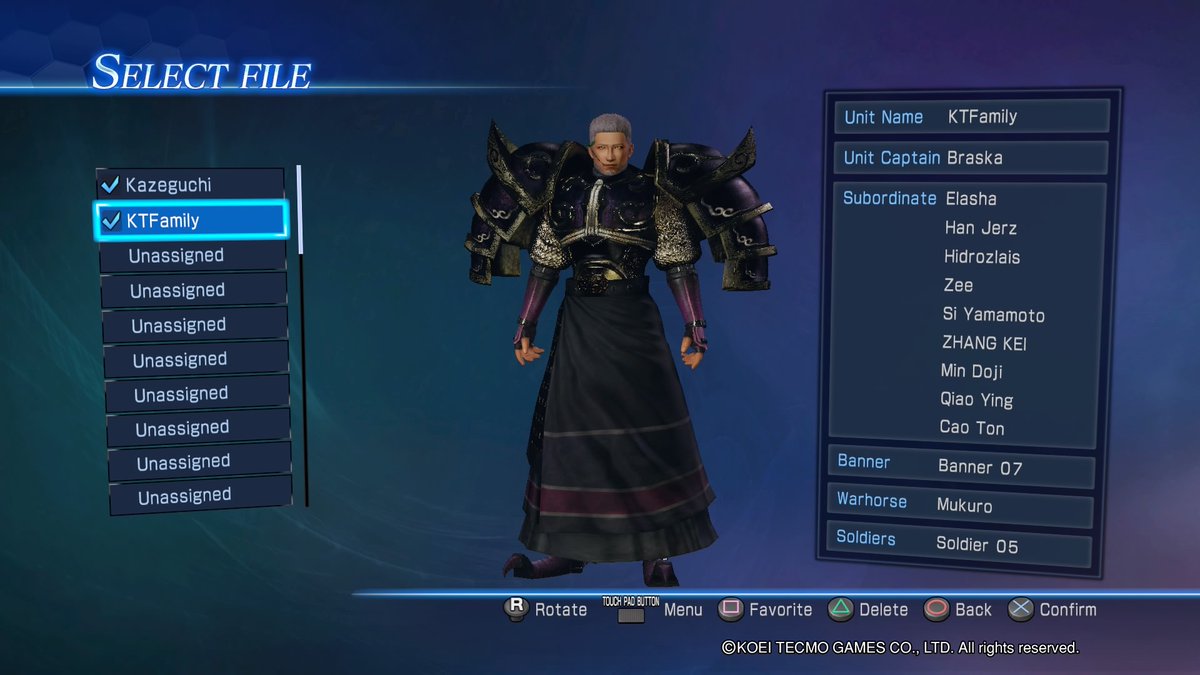 JerzeeBro's tweet photo. The team is ready. #DW8E #CommunityPlaythrough #KTFamily #PS4share https://t.co/jEw34EYulH