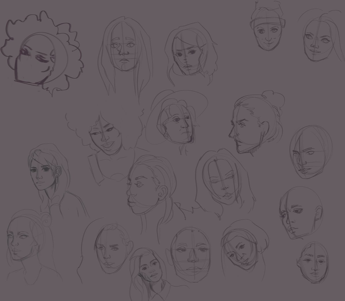 Been neglecting my fundamentals for years so I'm doing 1+ hour of 2 minute studies per day, here is my progress so far. Day 1, 2, 3 and 4 #art  #drawing