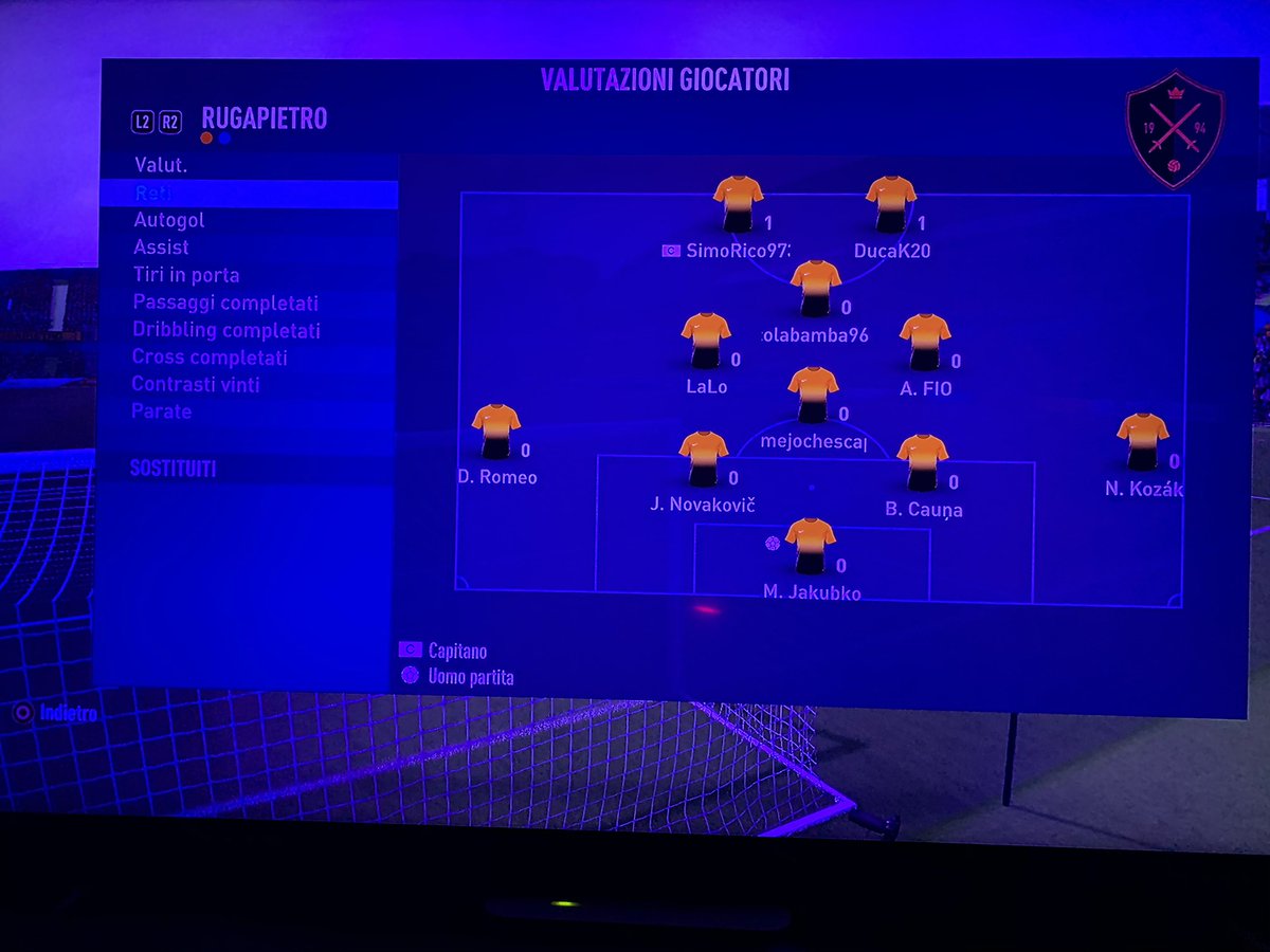 RUGAPIETRO's tweet photo. 18’ giornata Poseidon League https://t.co/siRoe29aKp