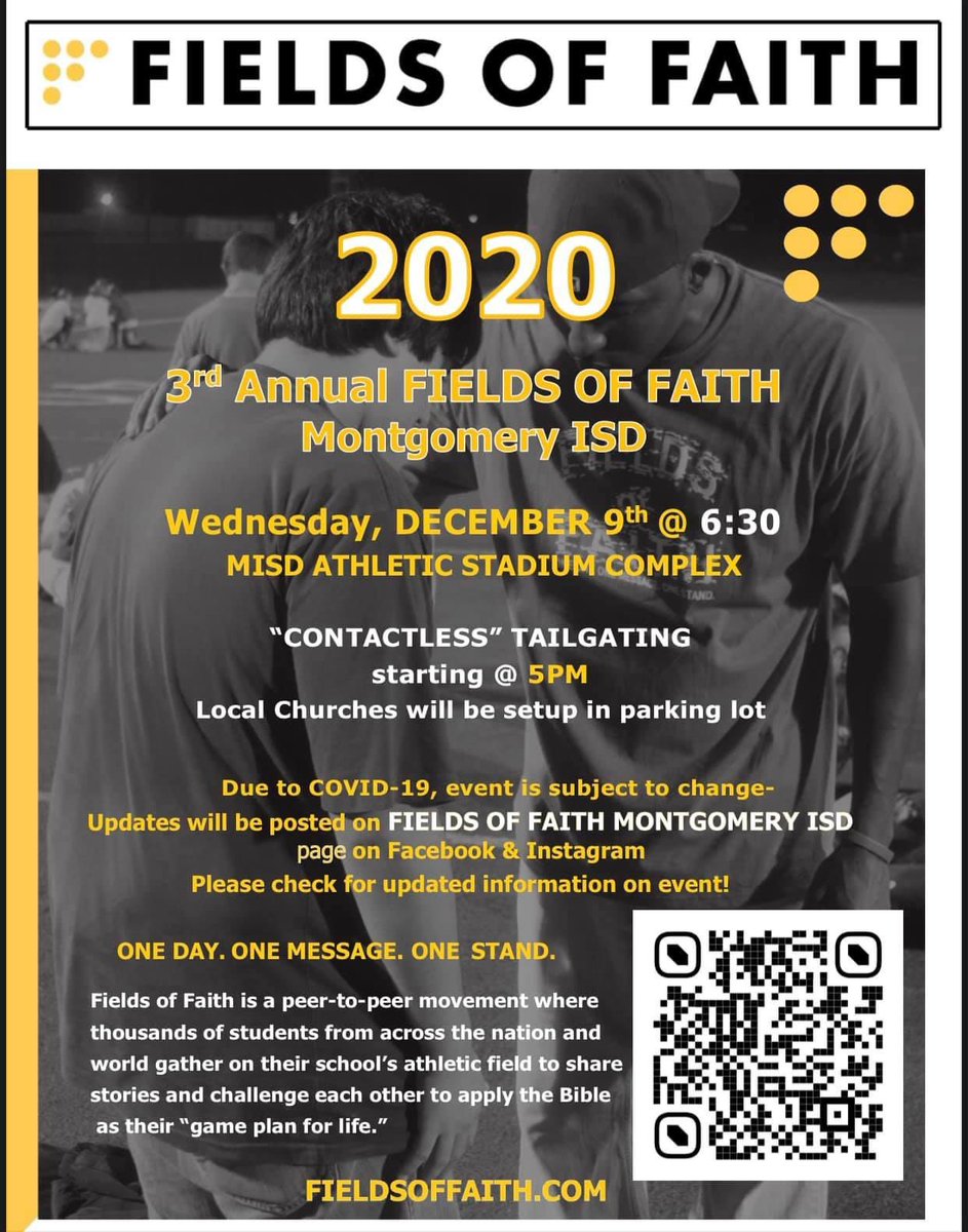 NorthHoustonFCA's tweet photo. Hey Montgomery let’s spread the word. https://t.co/x5ojEfCcA3