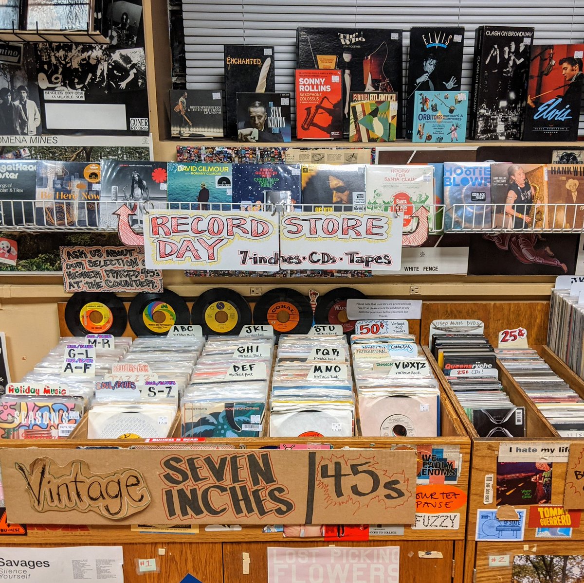 Rec_Collect's tweet photo. Our RSD Black Friday list is up and kicking: https://t.co/42UU4IFuc0. NO PREORDERS or holds - titles will go into the inventory Saturday morning.

We open at 10 on Black Friday. Masks required! #coveryournosetoo

We will be closed tomorrow for Thanksgiving. Happy Turkey Day! https://t.co/BUftCdZjfv