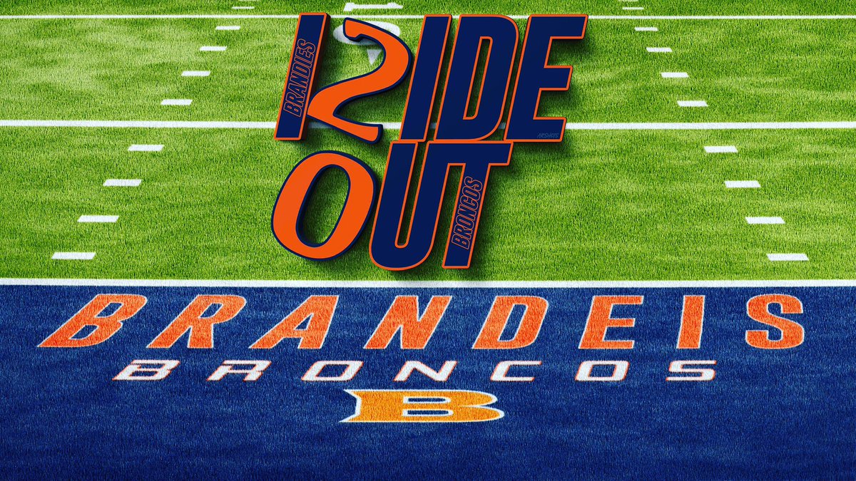 dbranscom's tweet photo. Our Varsity football game versus Churchill HS has been moved back to 6:00pm on Friday. #TCC #WIN #WAR #RIDEOUT20 @geriberger08 @NISDBrandeis @BroncosBrandeis @SaBrandeis @Helotesecho2013 @WCRonHarris @bhstrainers_ https://t.co/4mYIpDMHew