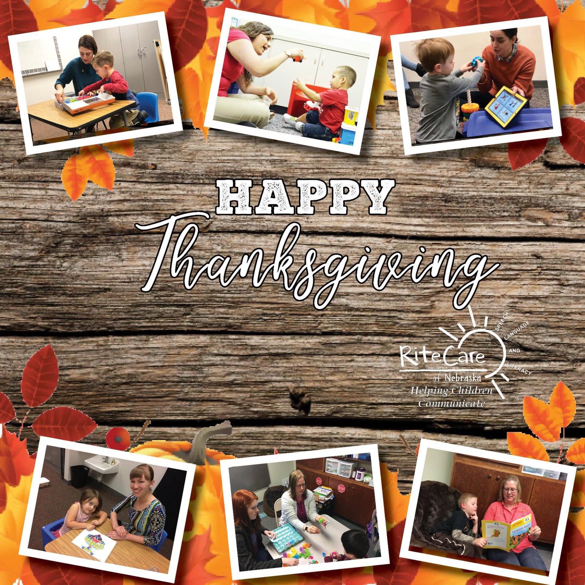 Wishing everyone a healthy, safe, and happy Thanksgiving! We are grateful for all our wonderful speech pathologists at <a href="/unmc_mmi/">UNMC_MMI</a> and <a href="/UNKRitecare/">UNK RiteCare</a>. Thanks for all you do! #SLPeeps rock!