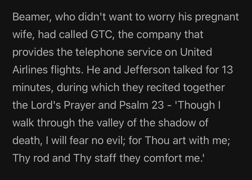 3/ “Grow not weary of doing good, because in due time you’ll reap your harvest” Galatians 6:9 Wait...didn’t Senator Mastriano mention Todd Beamer 2001, “Let’s Roll”? 69 is The Lord’s Prayer The same prayer Beamer recited during his 13 minute phone call?