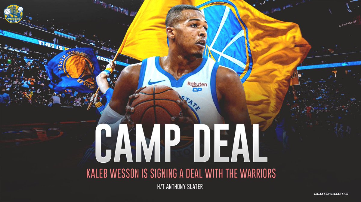 WarriorNationCP's tweet photo. Kaleb Wesson opted out of his senior year in Ohio State to join the 2020 NBA Draft, but went undrafted.
It was all worth the risk. Welcome to the Bay Area, Kaleb! ππΎ
#KalebWesson #Warriors #NBA https://t.co/Y41VnsNgHV