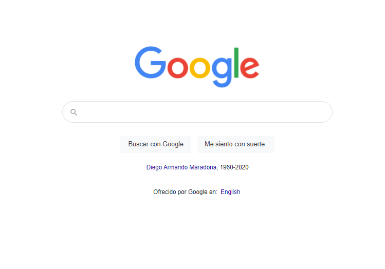 esteifri's tweet photo. ¿Alguna vez google había puesto directamente en su página el link directo a una búsqueda?

Maradona cambia todos los paradigmas, una y otra vez. https://t.co/h30Pgcf7fV