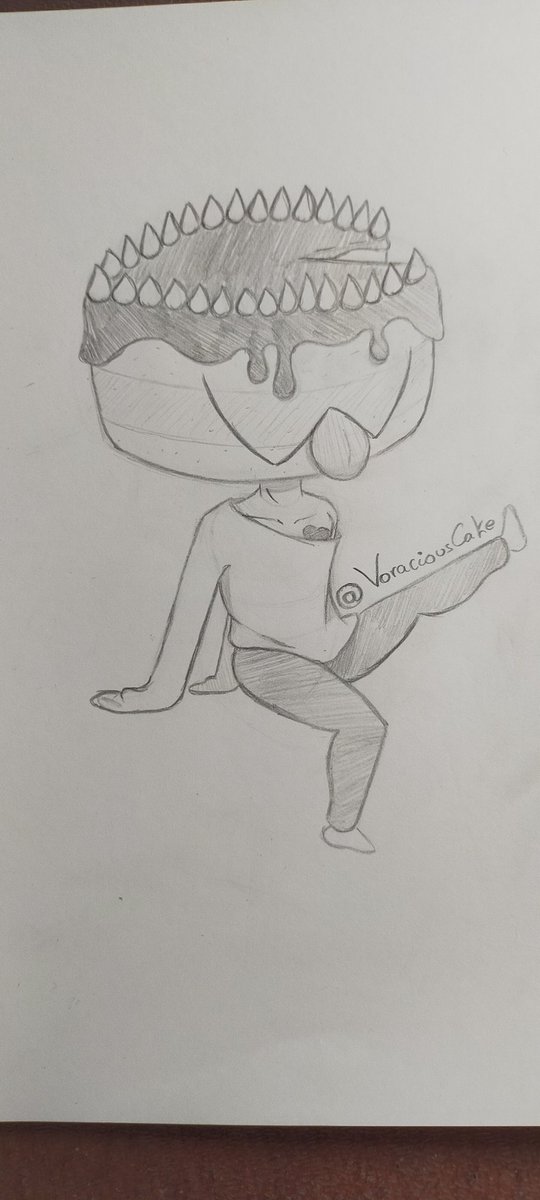 VoraciousCake's tweet photo. Otro dibujito de mi para mΓ
#oc #originalcharacter #draw #drawing #dibujo #objecthead #cakehead https://t.co/peYu3NlznN