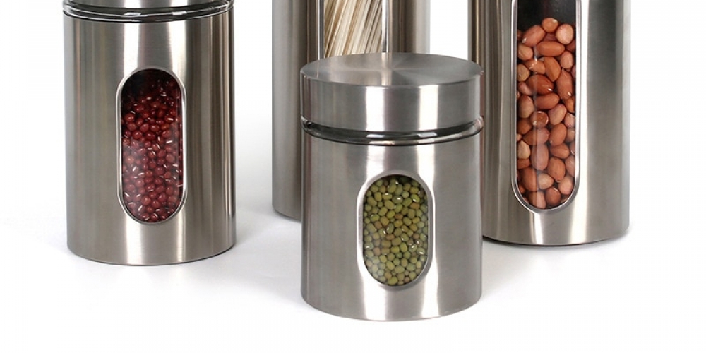 organize_to's tweet photo. Modern Design Stainless Steel and Glass Spice Jar https://t.co/L1N3dDxI0Y https://t.co/10jaHmsnNN