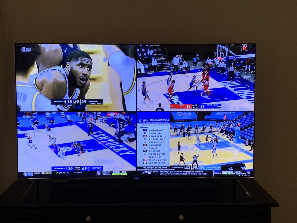 Great to see college basketball! @MizzouHoops @SaintLouisMBB @KentuckyMBB @UNC_Basketball https://t.co/qVv9UWiLHf