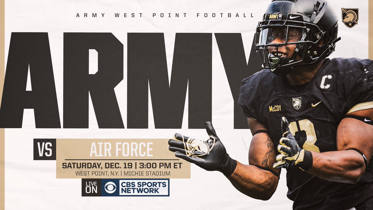 ArmyWP_Football's tweet photo. 🚨 SCHEDULE UPDATE 🚨

#GoArmy | #BEATairforce https://t.co/yplNEk35vc
