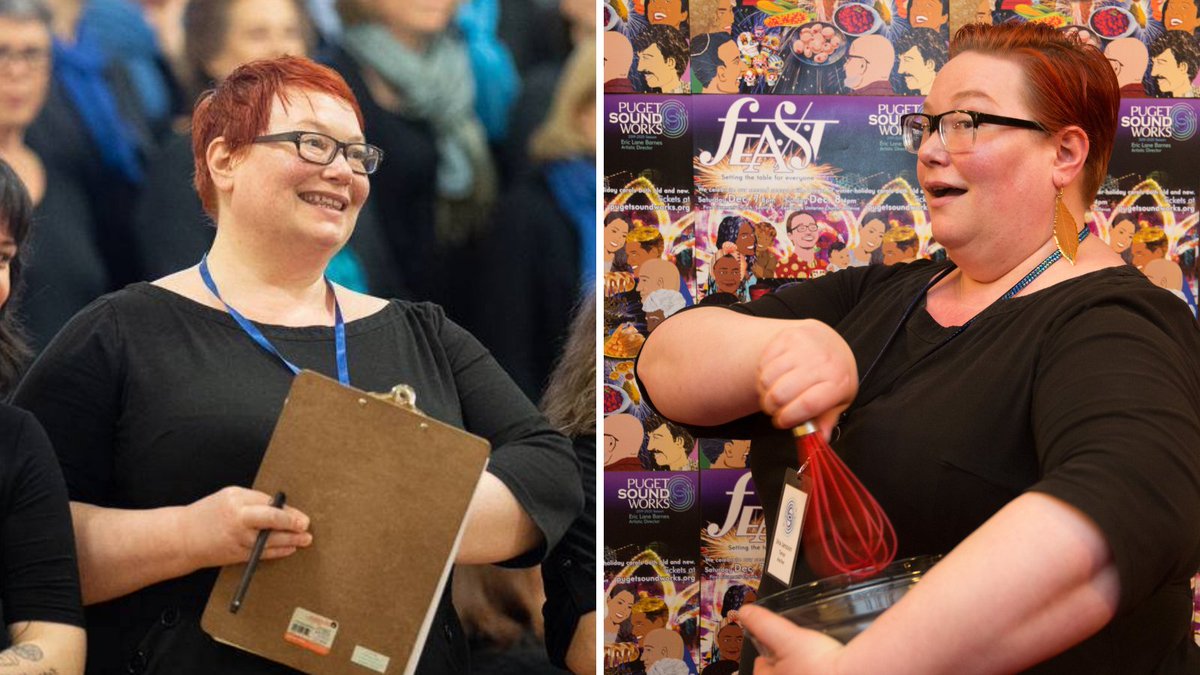 As we reflect on this year’s #Thanksgiving celebrations, we are especially #grateful for the unflappable Jina Jansson. Our transition to virtual operations this year would not have been possible without @jinaj37’s indomitable spirit, ever-present clipboard, and general badassery.